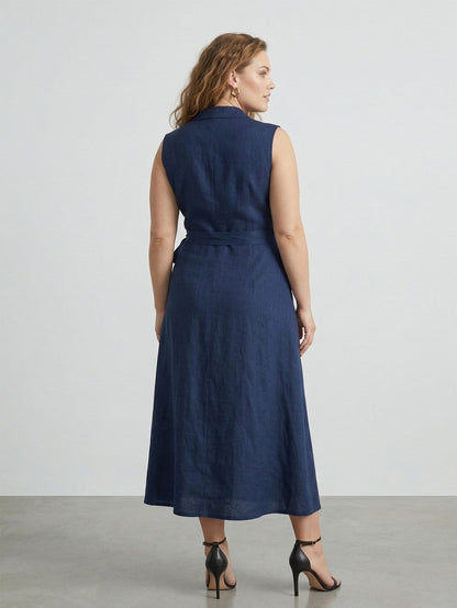 Katie Women‘s  V-Neck Sleeveless Dresses