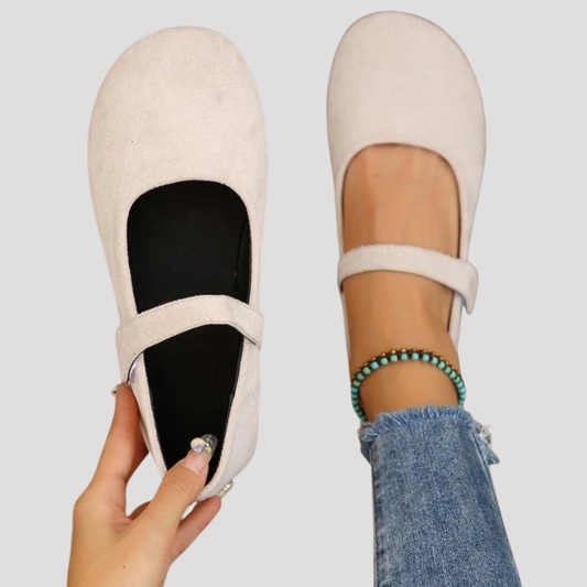 Women’s Comfortable Suede Mary Jane Flats