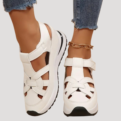 Women’s Adjustable Velcro All-Day Comfort Walking Sandals