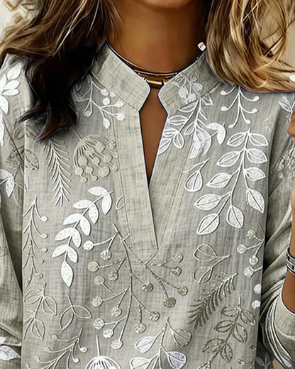 Soft Touch Floral Blouse
