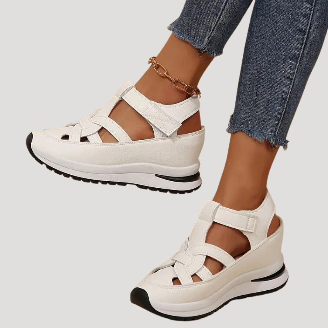 Women’s Adjustable Velcro All-Day Comfort Walking Sandals