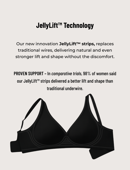 Seamless Everyday Push Up Jelly Bra