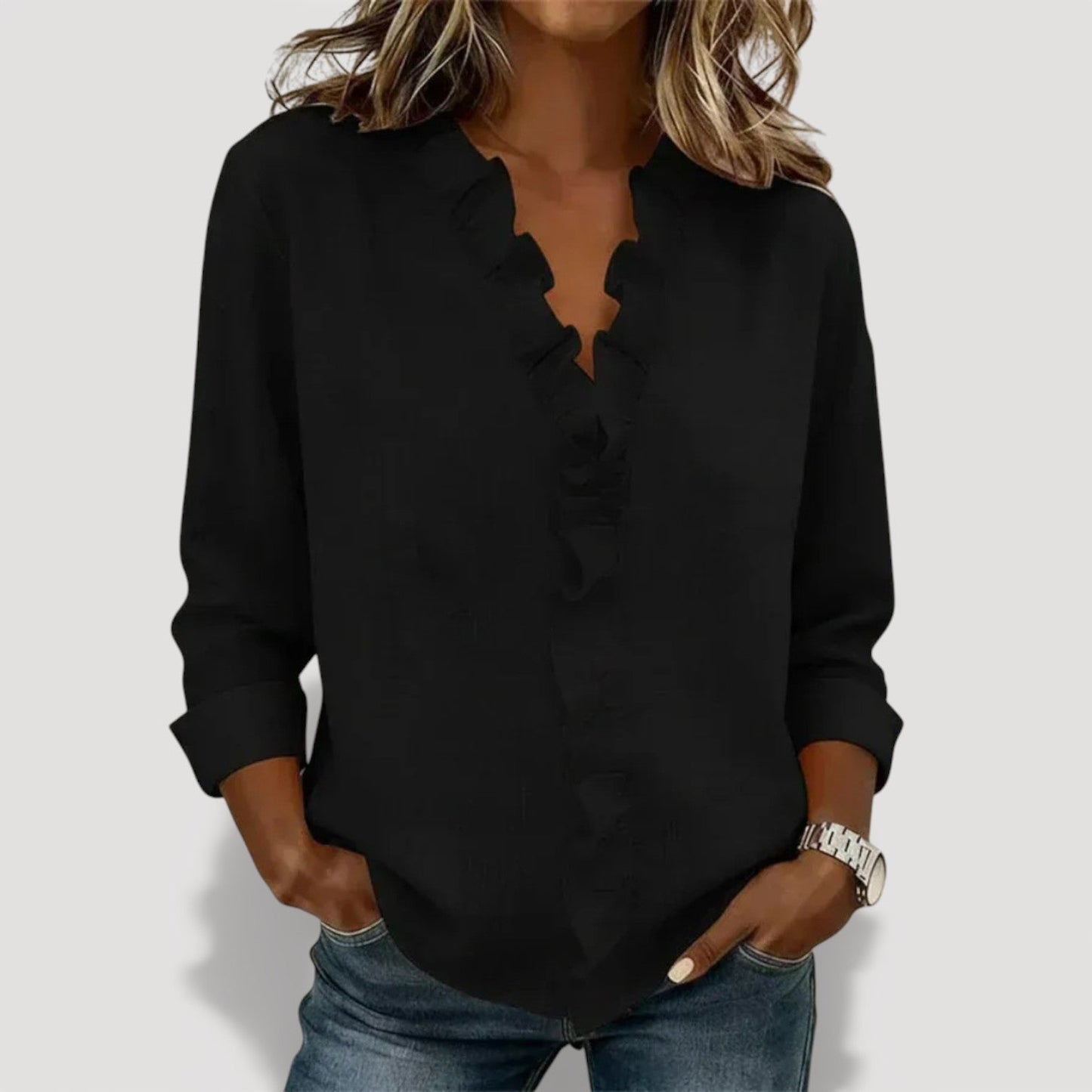 Ruffled Blouse