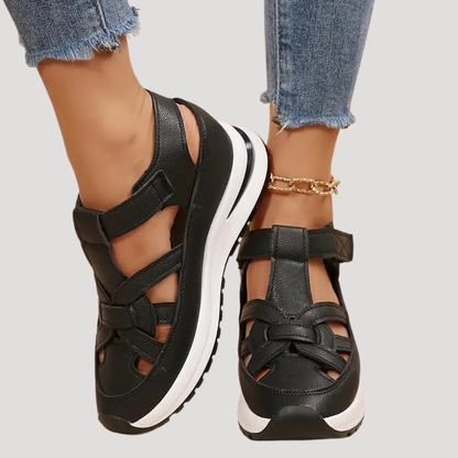 Women’s Adjustable Velcro All-Day Comfort Walking Sandals