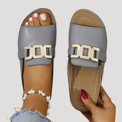 Women’s Comfort Buckle Slide Sandals