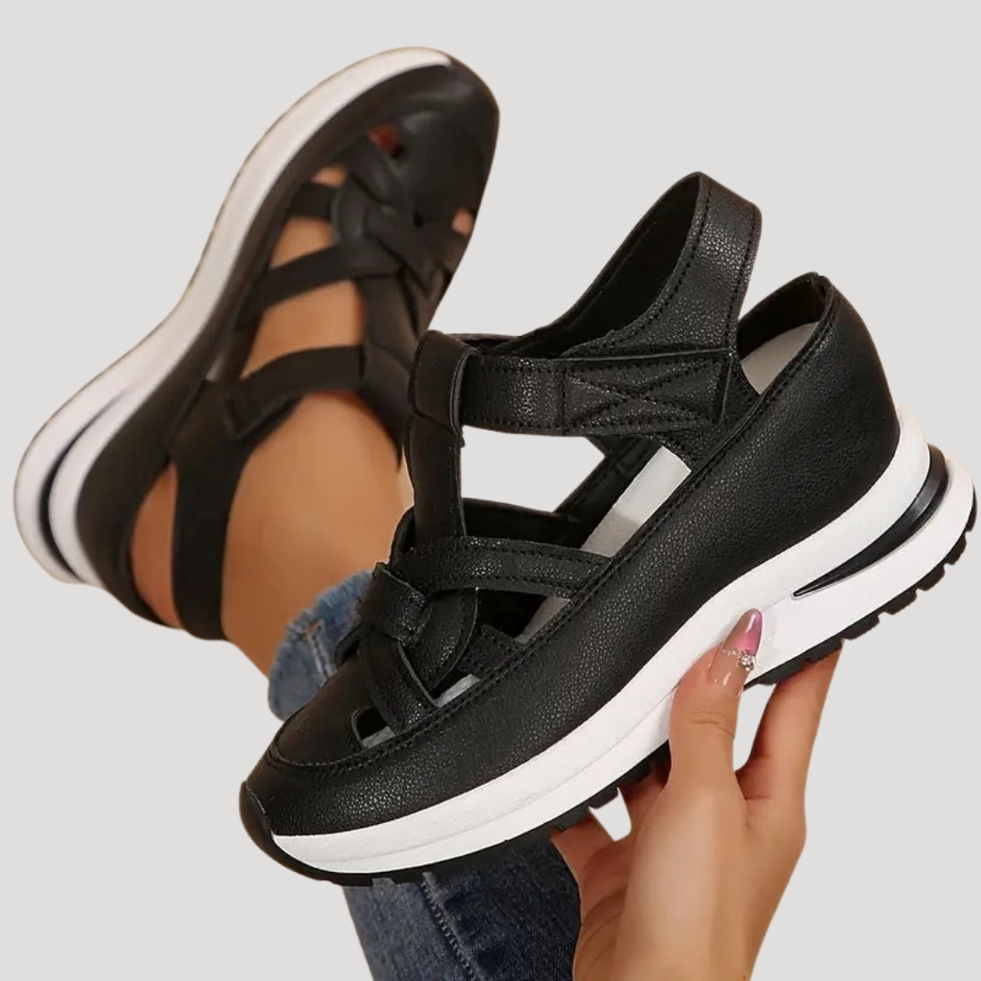 Women’s Adjustable Velcro All-Day Comfort Walking Sandals