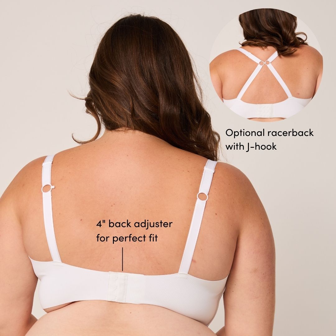 Smooth-On T-Shirt Bra (Front-Closure, Wireless)