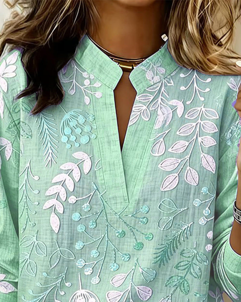 Soft Touch Floral Blouse