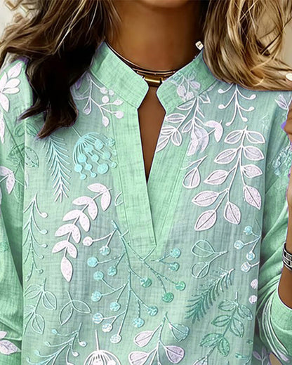 Soft Touch Floral Blouse