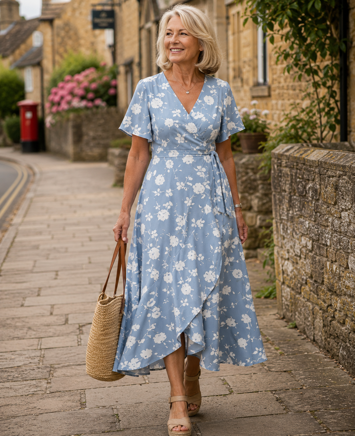 Soft & Flattering Silhouette Dress