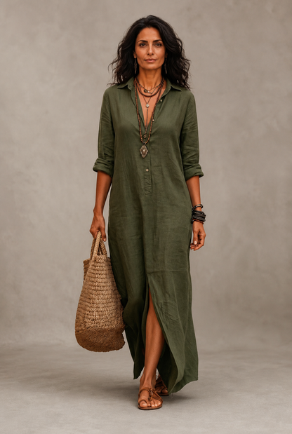 Soline Elegance Maxi Dress