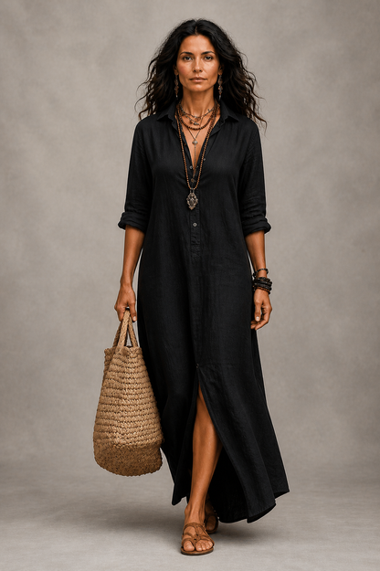 Soline Elegance Maxi Dress
