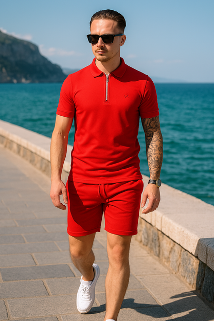 Polo set Ibiza Red