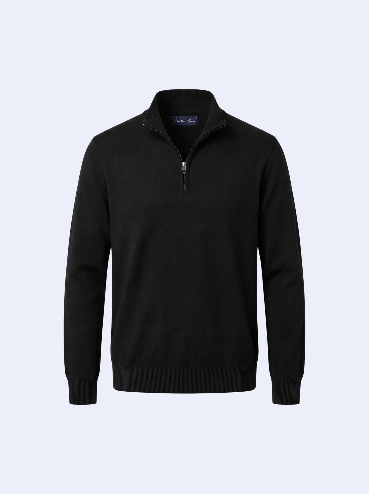 Classic Half-Zip Black