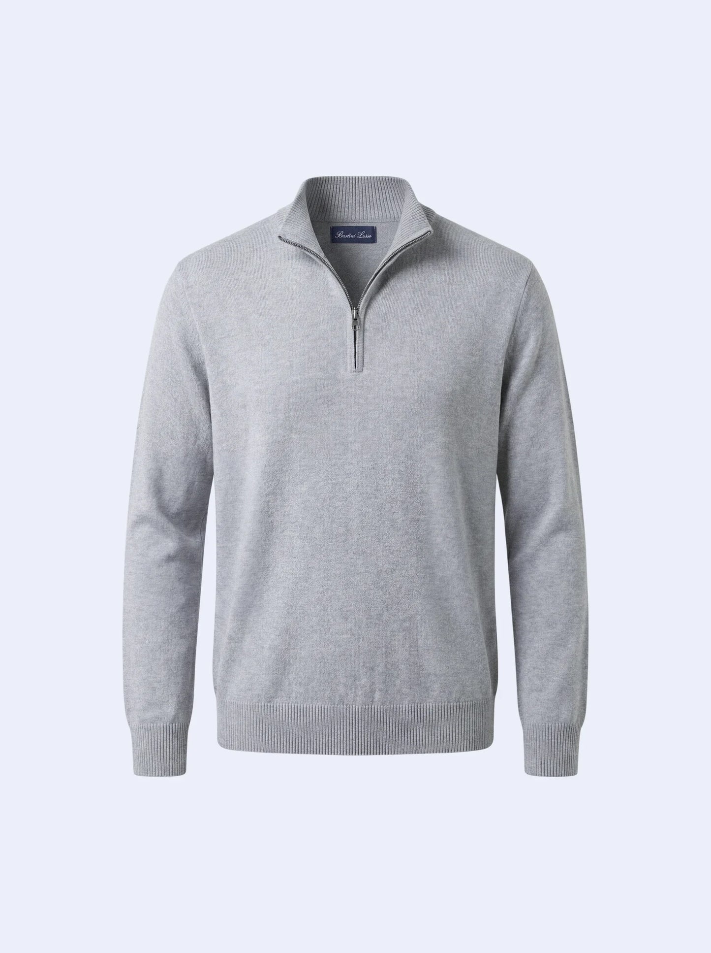 Classic Half-Zip Light Grey