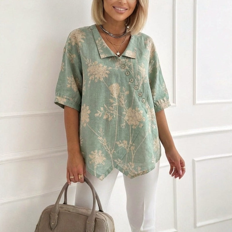 Vintage Irregular Blouse