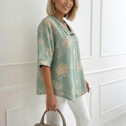 Vintage Irregular Blouse