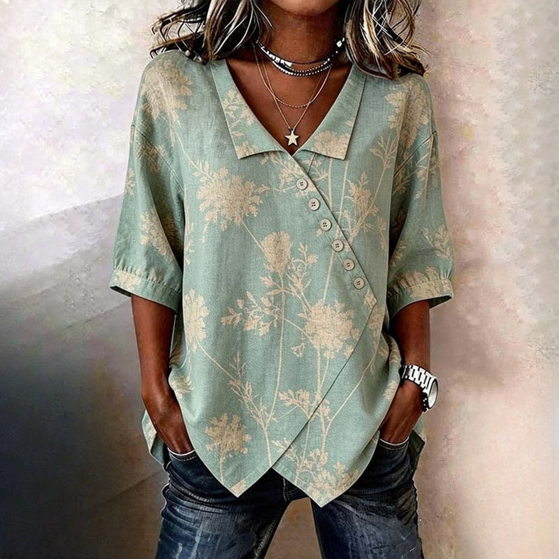 Vintage Irregular Blouse