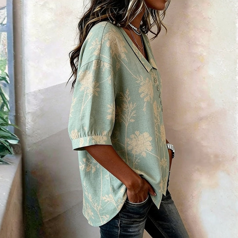 Vintage Irregular Blouse