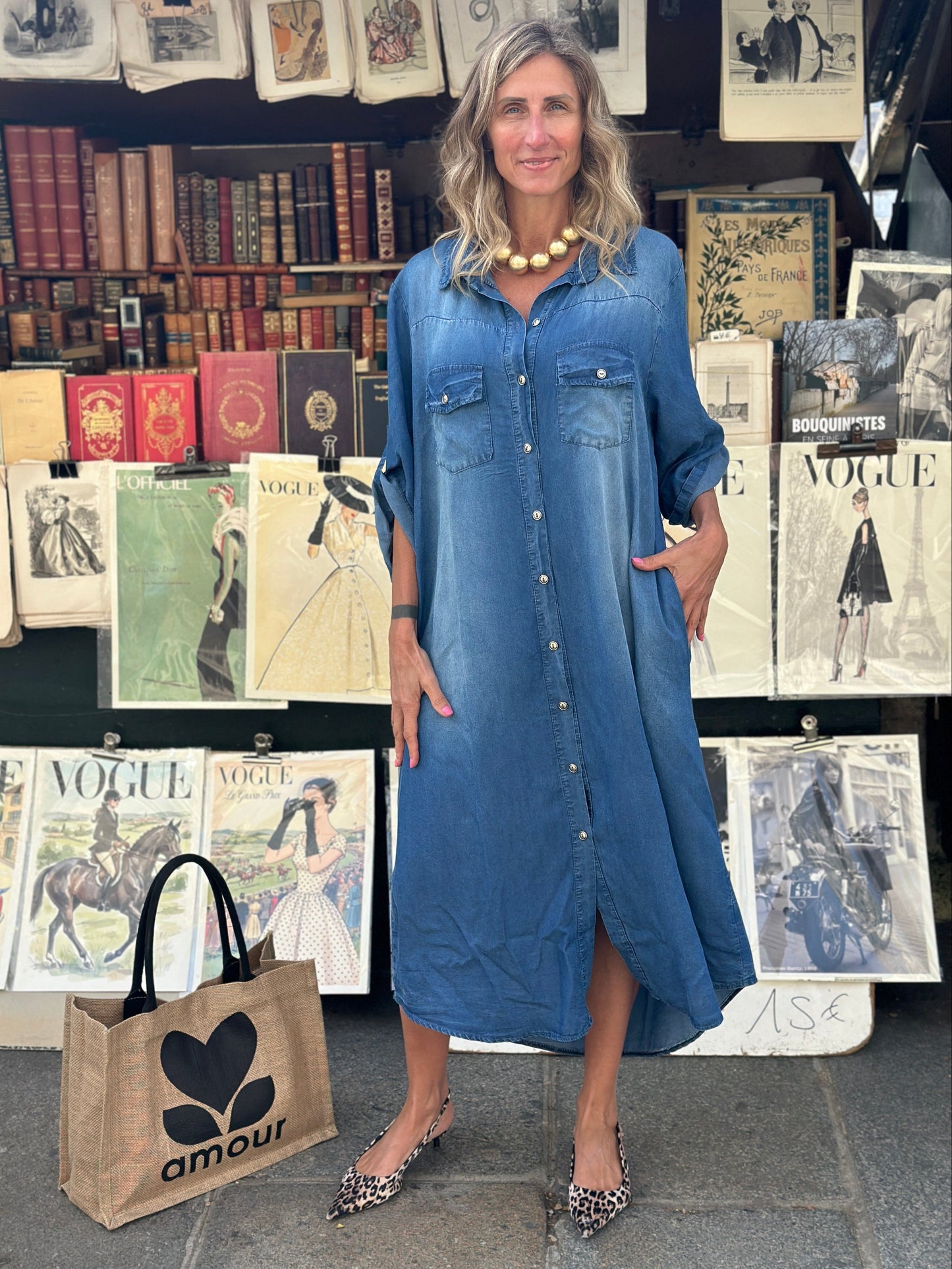 Saint Tropez Denim Dress