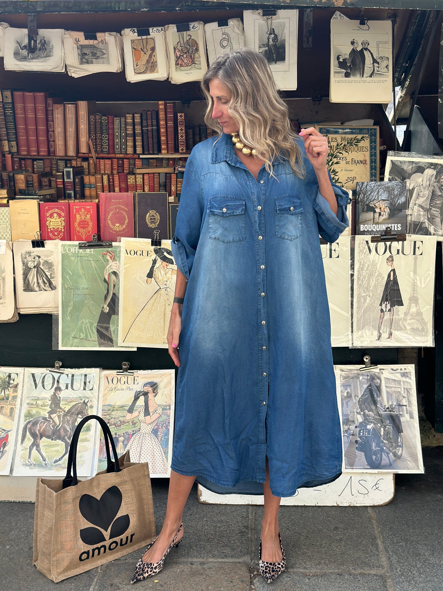 Saint Tropez Denim Dress