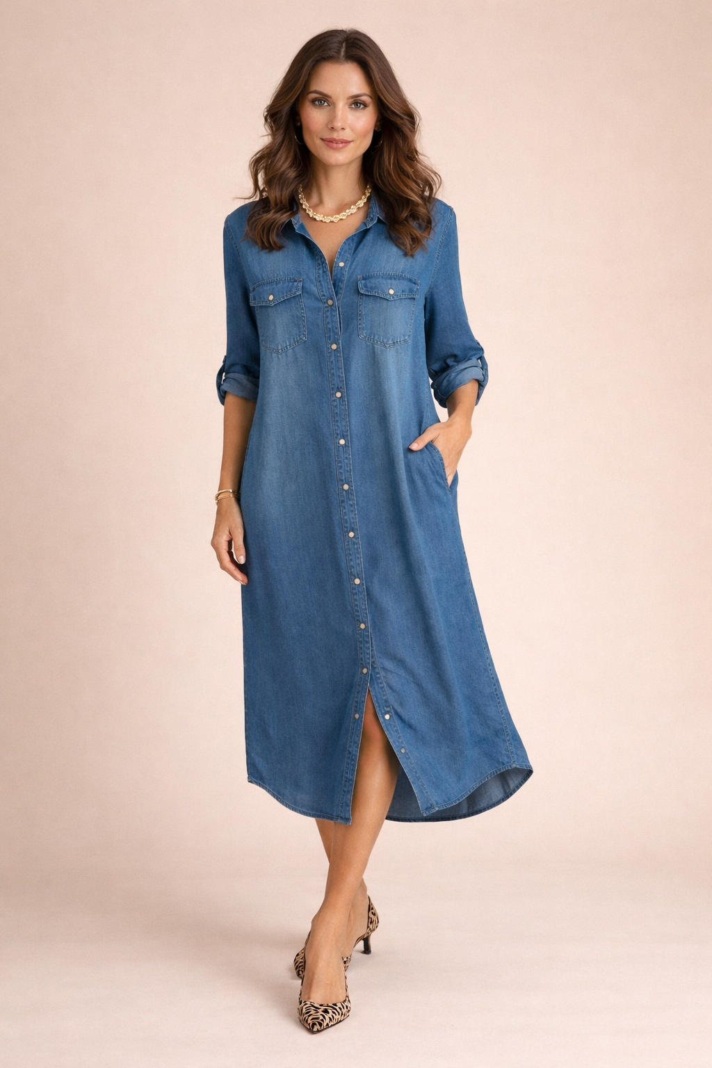 Saint Tropez Denim Dress