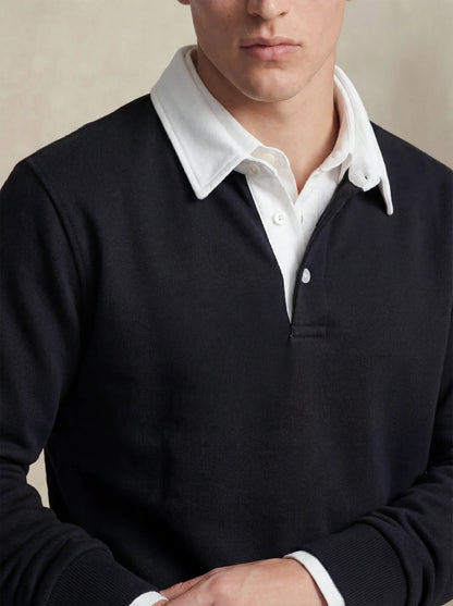 Polo Knit Black