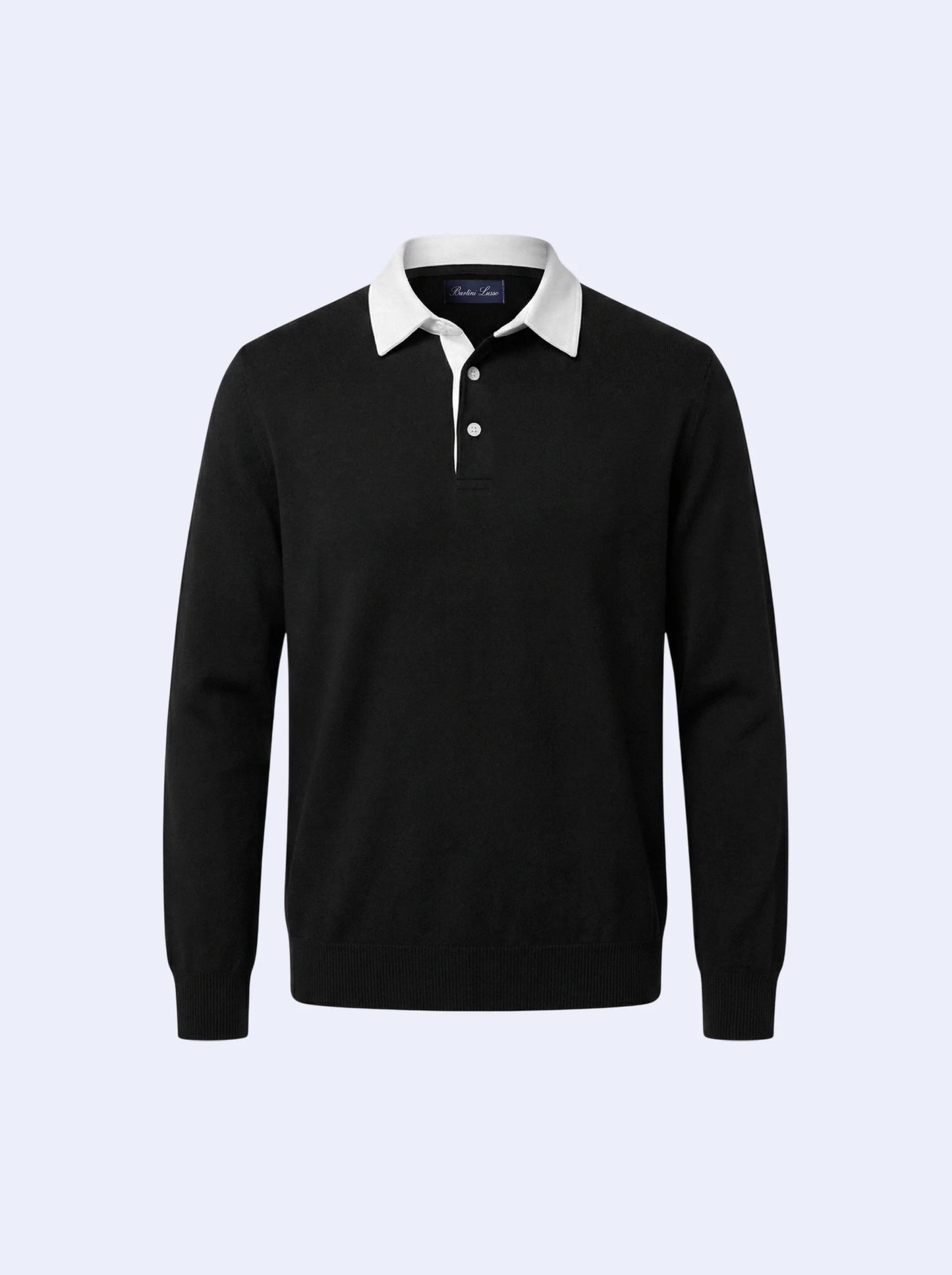Polo Knit Black