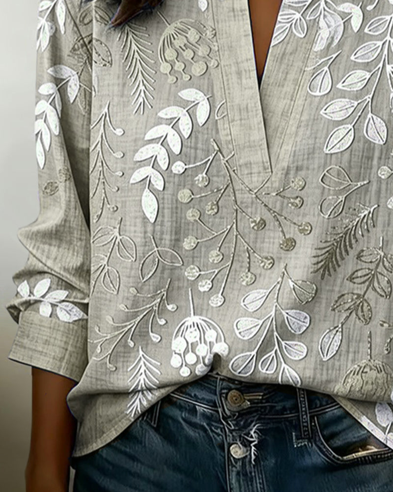 Soft Touch Floral Blouse