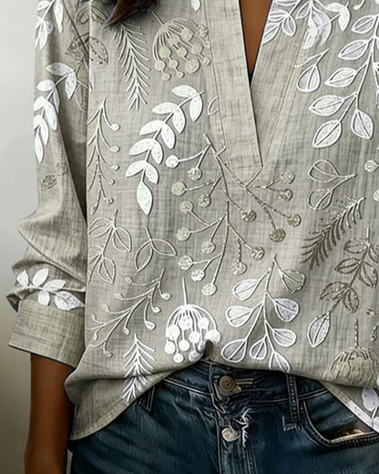 Soft Touch Floral Blouse