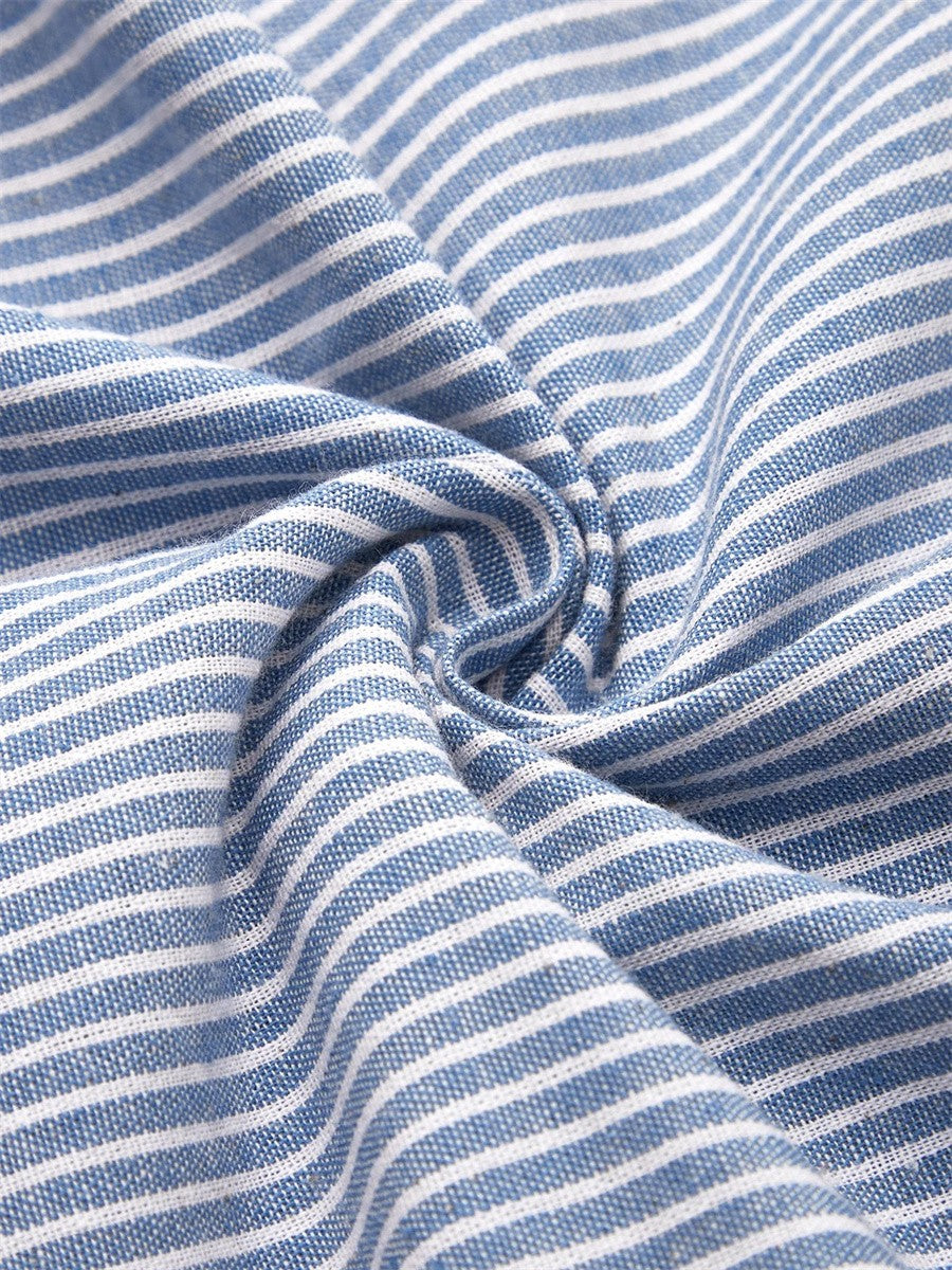 Striped Midi Dress – Effortless Comfort, Everyday Confidence