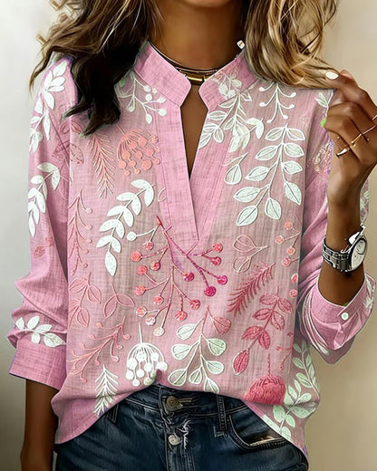 Soft Touch Floral Blouse
