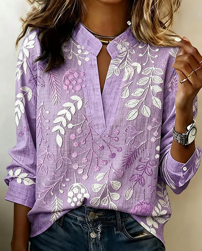 Soft Touch Floral Blouse